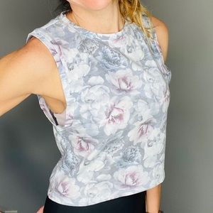 ASICS boxy crop tank